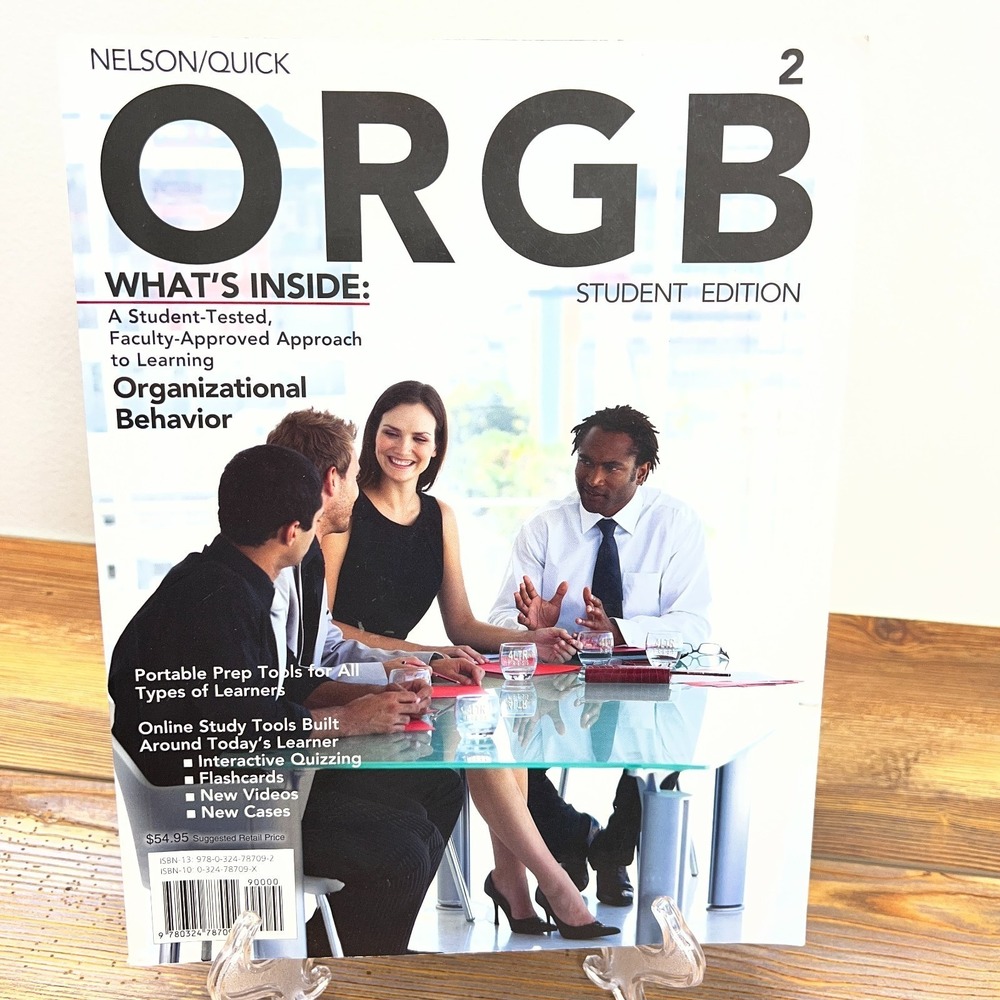 ORGB 2 Organizational Behavior Student Edition Nelson Quick Paperback 2010-11